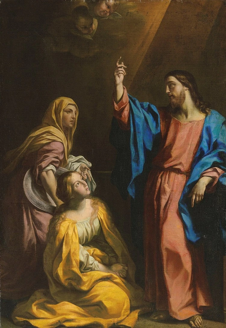 Cristo appare a Maria Maddalena e Marta